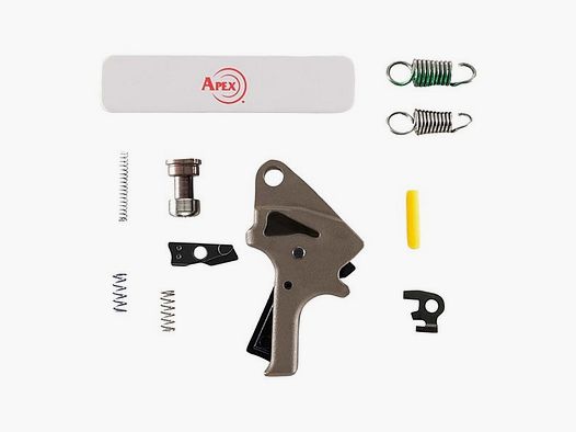 APEX TACTICAL SPECIALTIES INC SMITH & WESSON TRIGGER APEX TACTICAL SPECIALTIES INC M&P 2.0 FLACHER VORNE ABZUG KIT POLYMER FDE