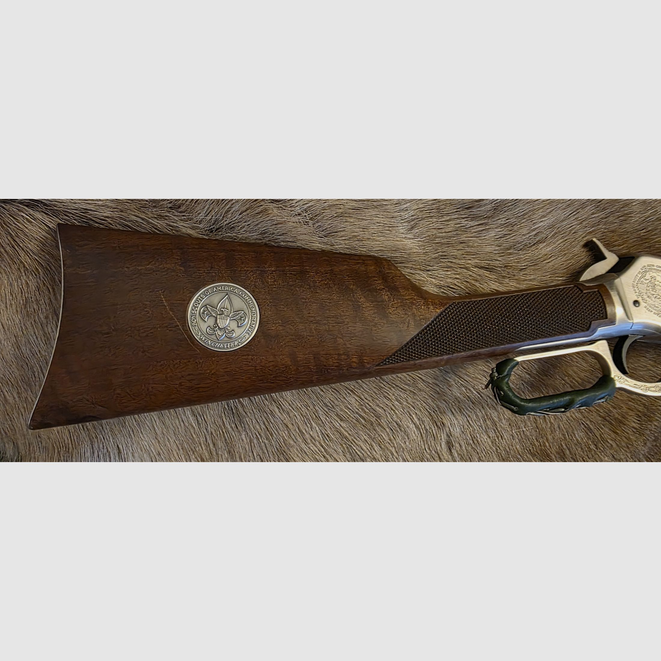 Eine Legende des Wilden Westens zu Verkaufen Winchester 9422 Comemorative Boy Scout