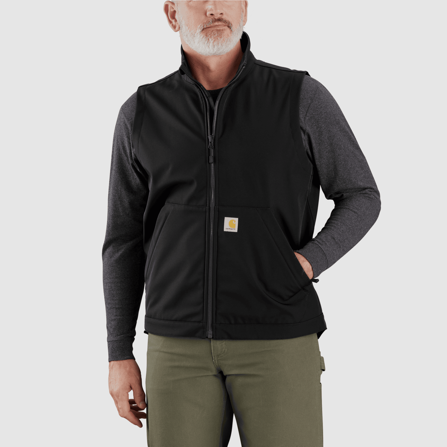 Carhartt Galesburg Softshell Vest Men Black 2XL