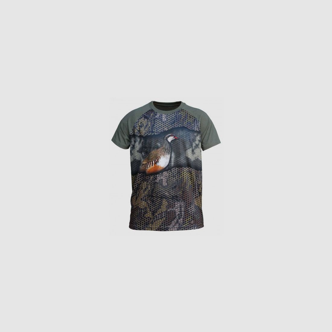 Camiseta Forest Print 3D «Perdiz»