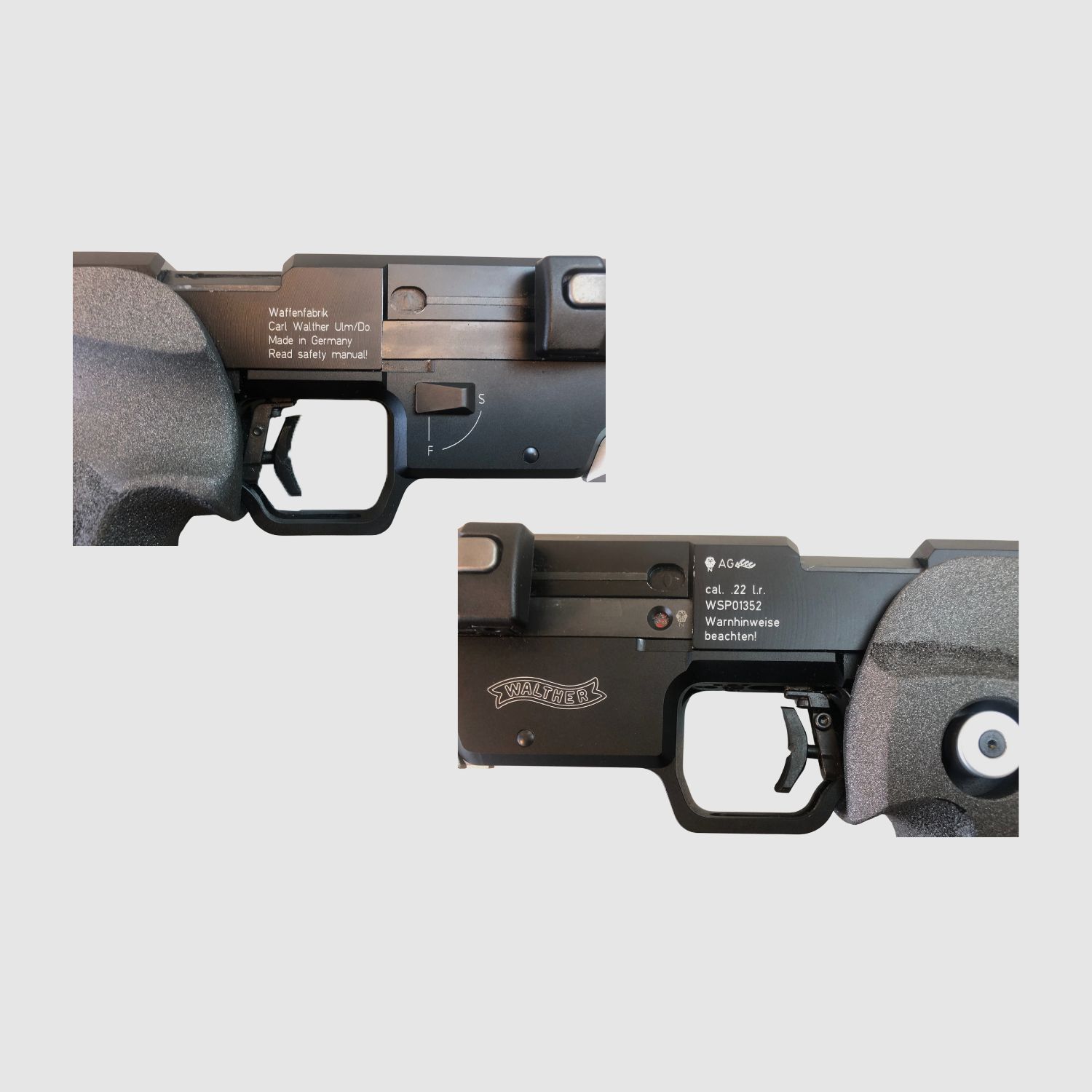 Pistolet Walther .22Ir WSP01352 Modèle SSP