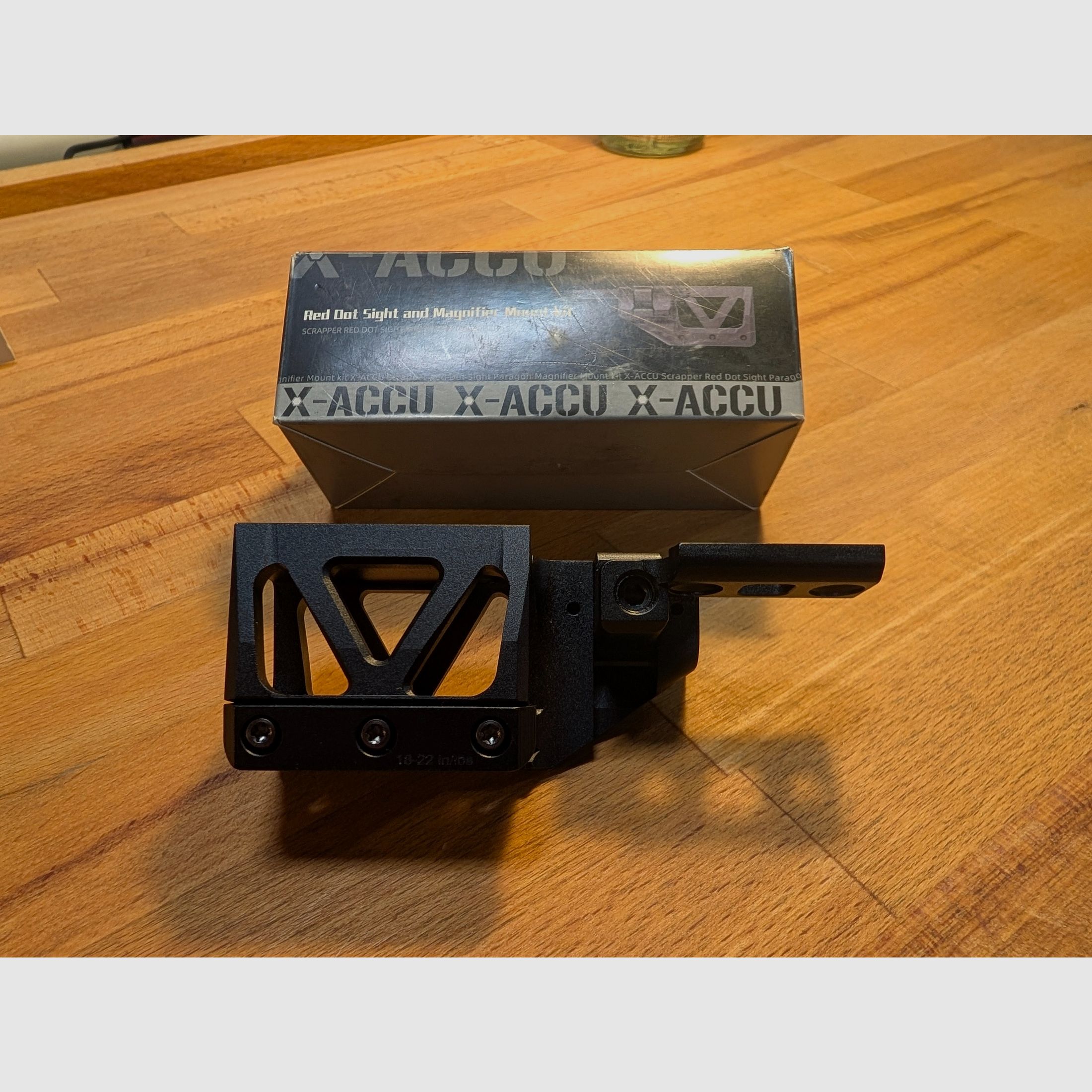 Vector Optics XASR-RM02 piattaforma di montaggio monopezzo per mirino Scrapper + Paragon Magnifier