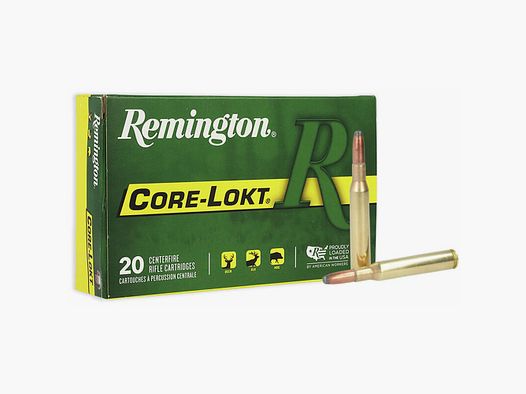 Remington cartouche de chasse .270Win, SP CoreLokt 150gr VE20