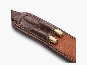 BLASER Ledergurt mit Patronenhalter