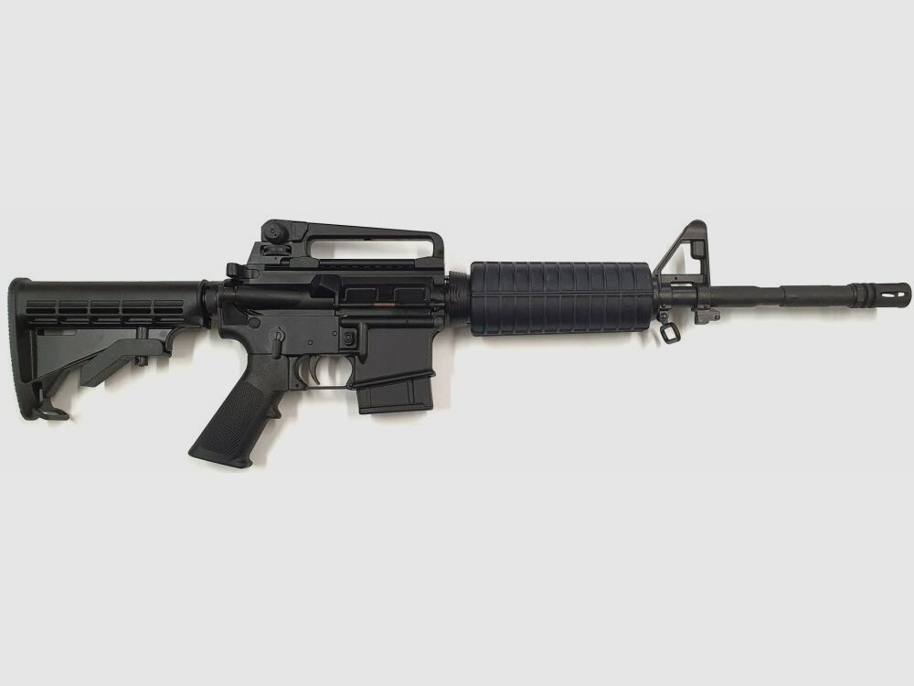 Fucile semiautomatico Norinco CQ-A AR15 M4 14,7" in calibro 223rem. Maniglia di trasporto, mira Delta