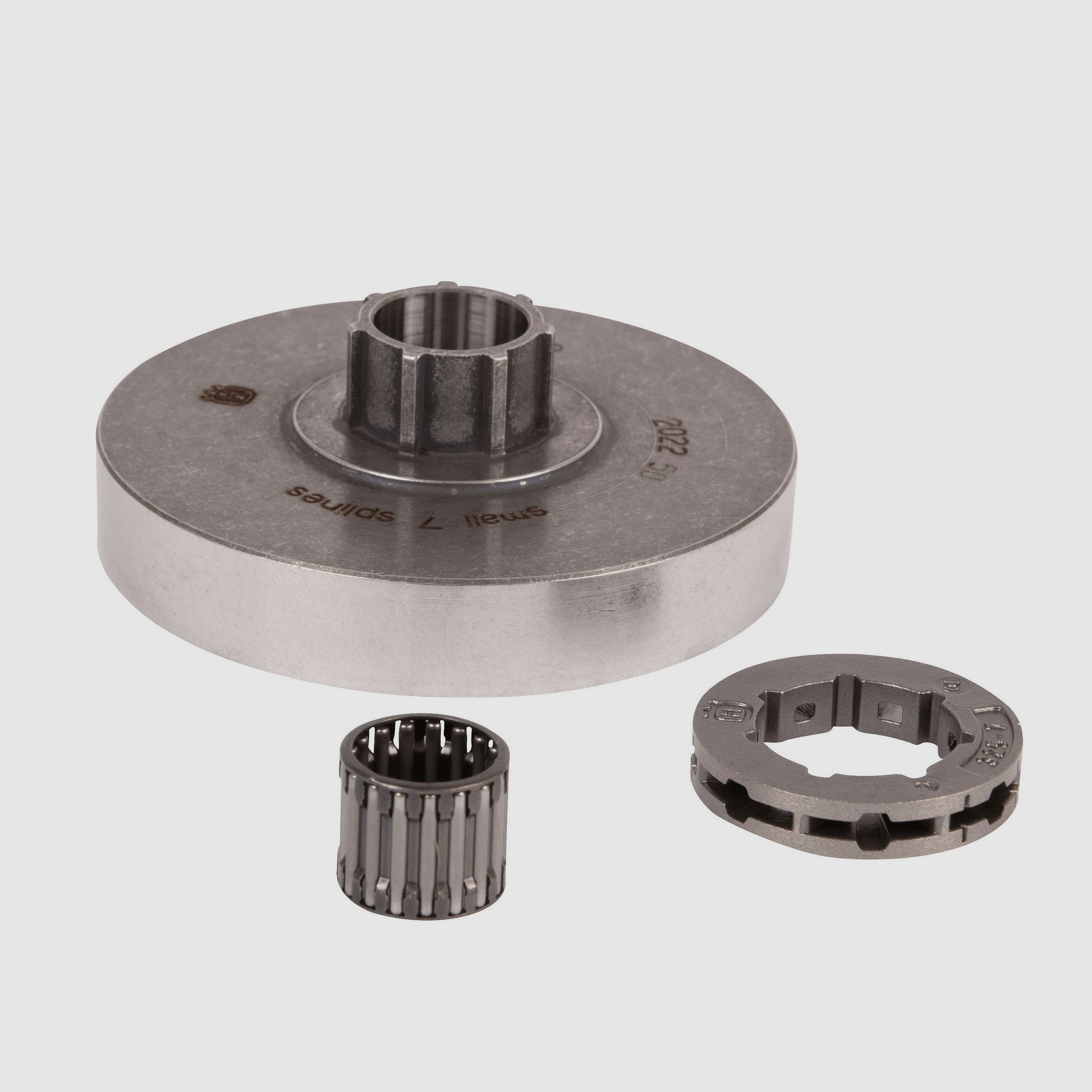 Husqvarna ring sprocket complete with needle bearing .325", 7 teeth, small hub