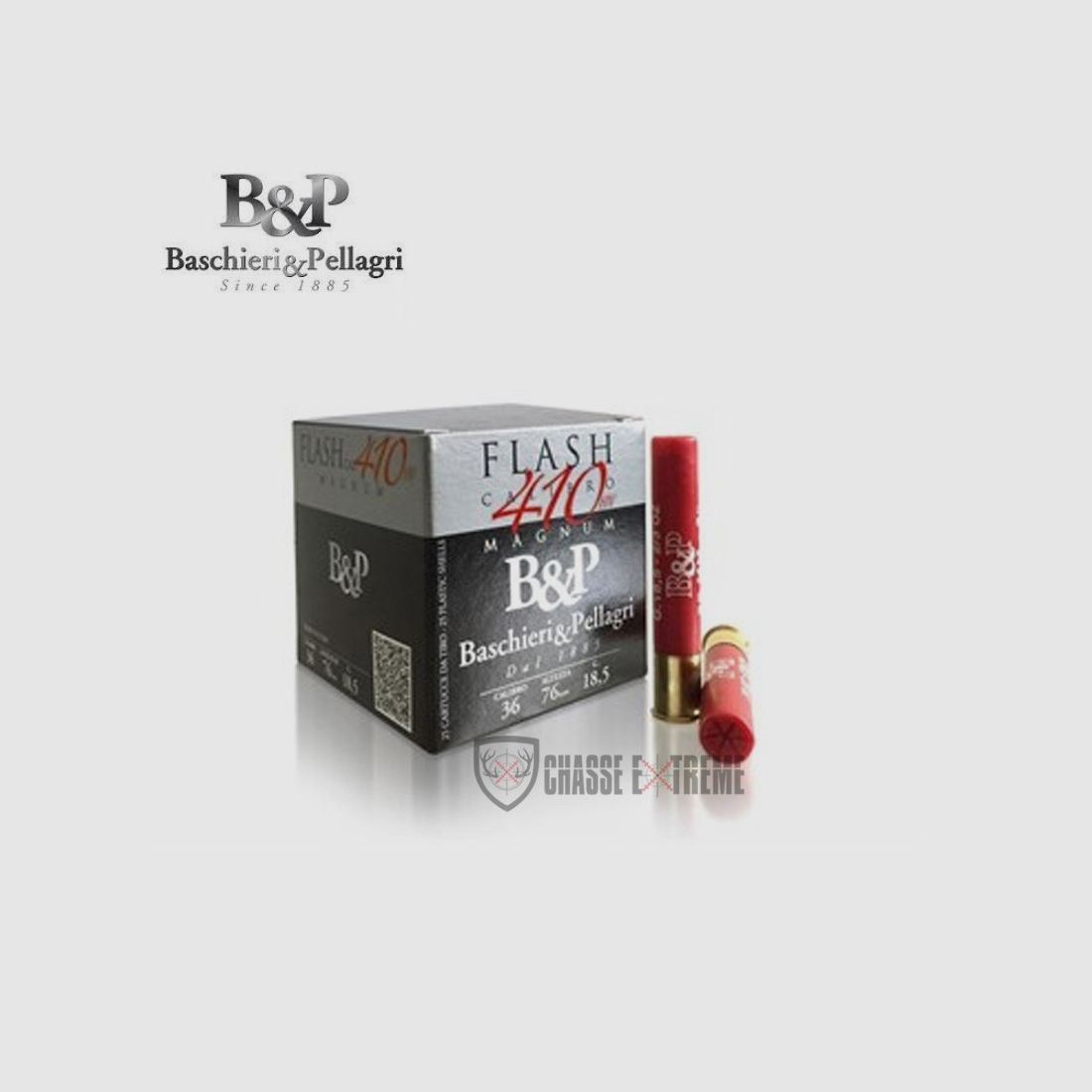410 MAGNUM BASCHIERI & PELLAGRI DOOS VAN 25 PATRONEN