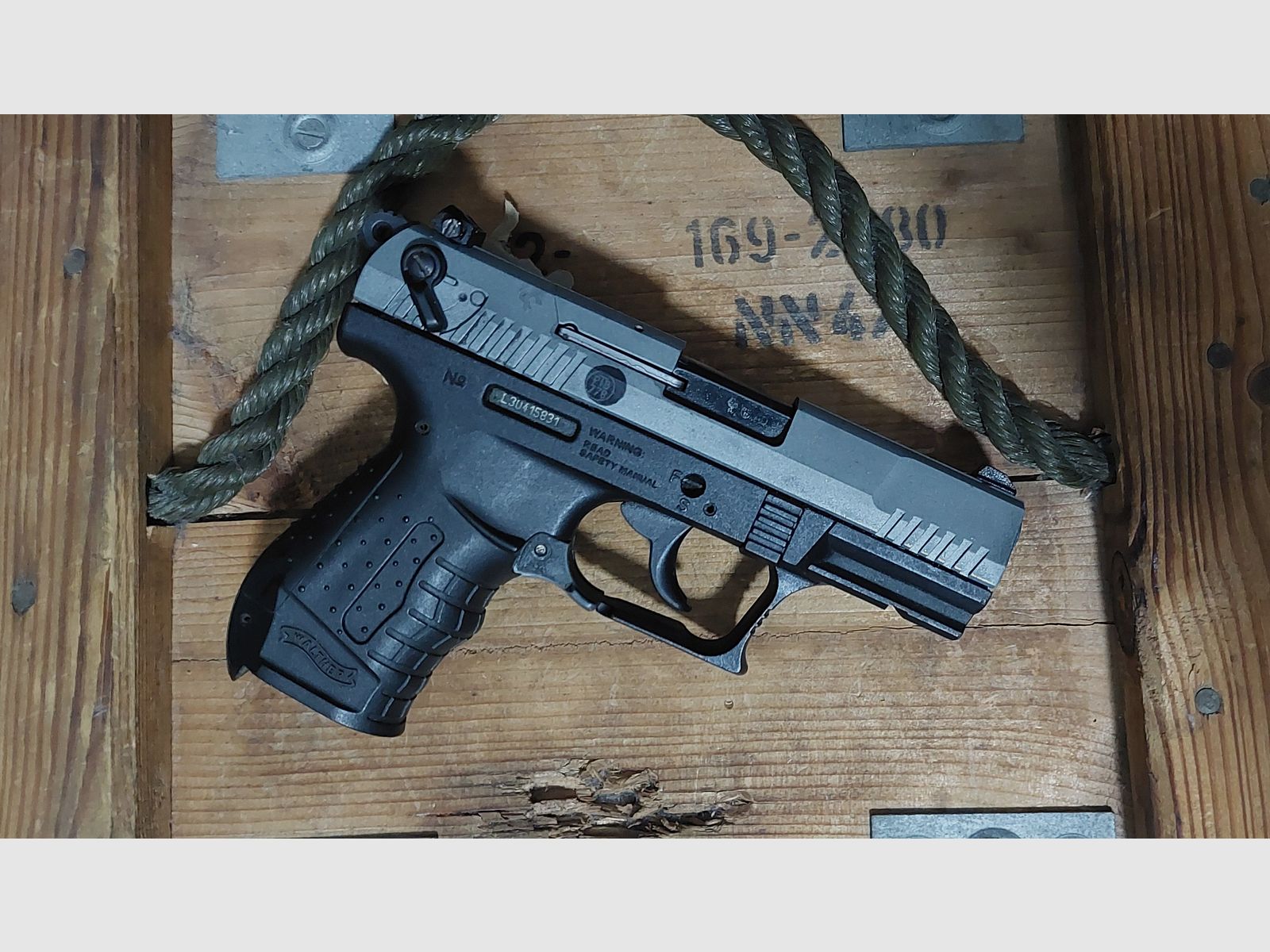 Walther P22  (PTB 778) P 22 keine Glock Röhm Reck ME zoraki 