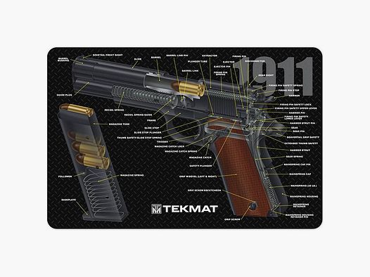 Onderleg Mat 1911 - 3D