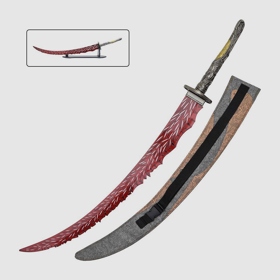 Wielki katana łowcy smoków w Elden Ring