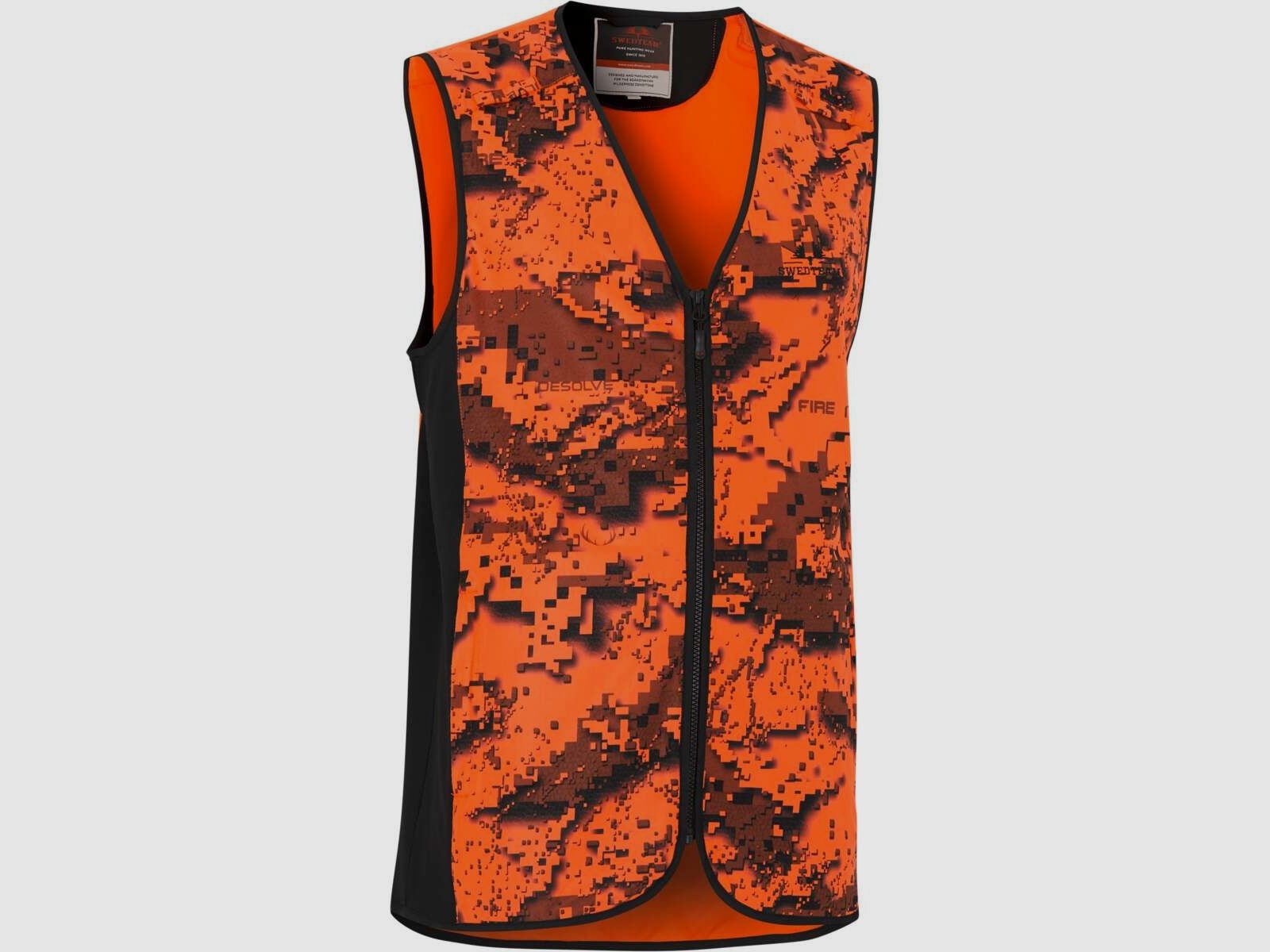 Swedteam Ridge Hi-Viz Gilet da Caccia Desolve Fire 4XL