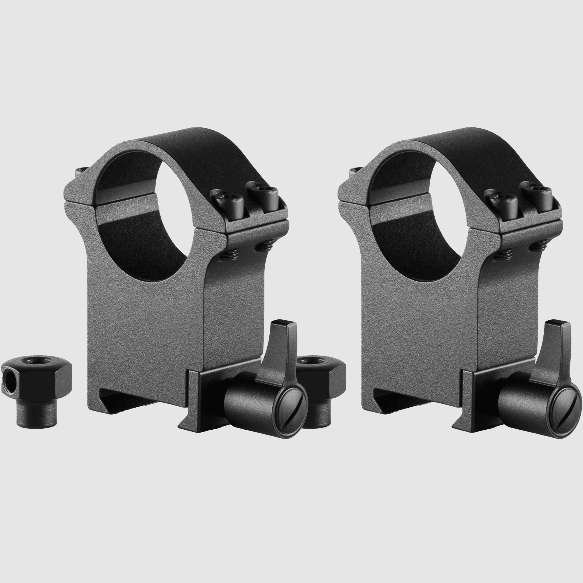 Hawke Professional Steel Ring Mount Weaver 1" Extra High