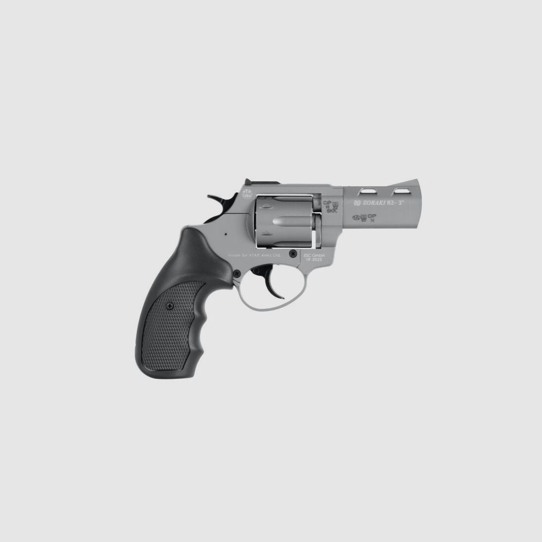 Zoraki Zoraki R2 3" Blank Firing Revolver 9mm R. Knall - titan