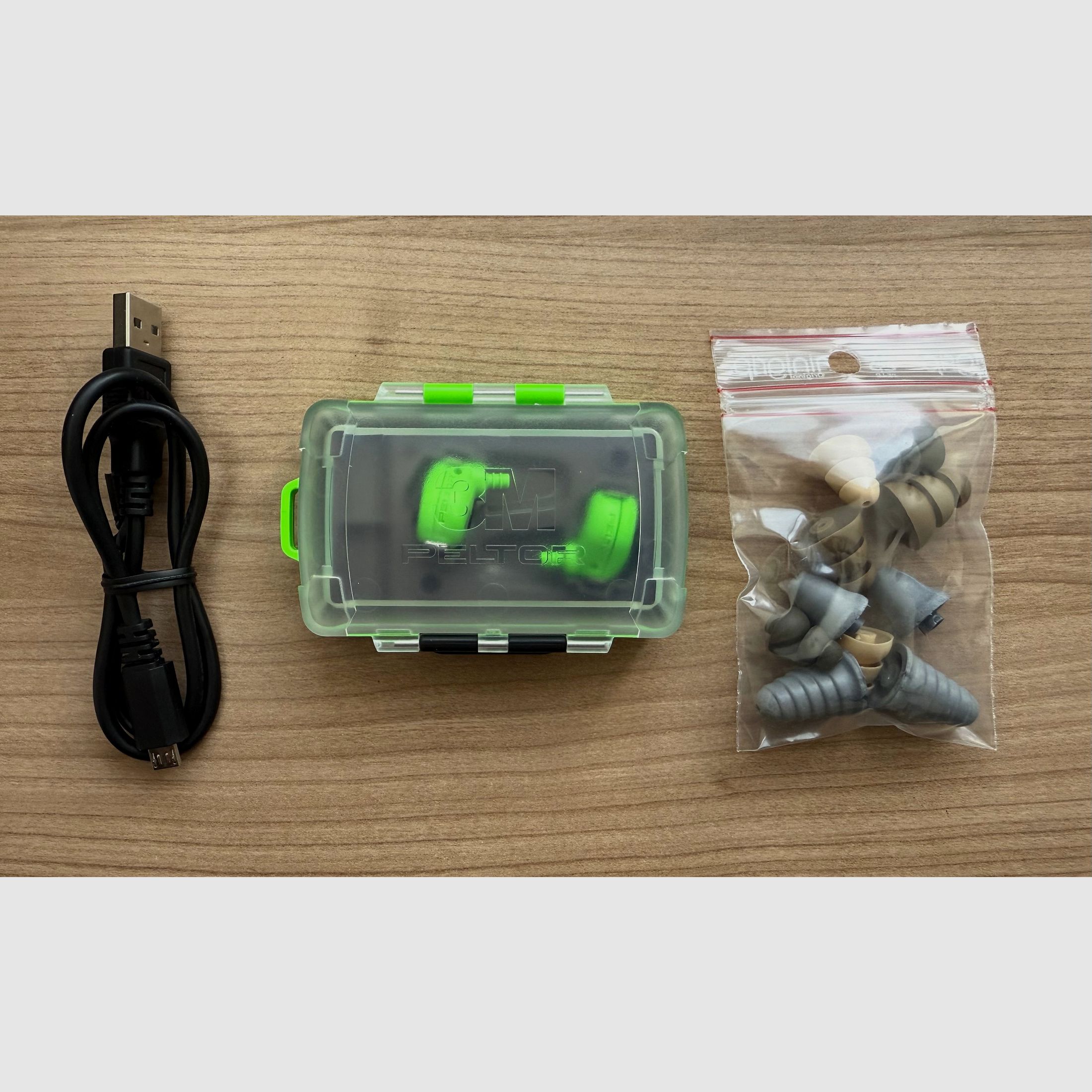3M PELTOR EEP-100 EU / Elektronische Gehörschutzstöpsel / Gehörschutz