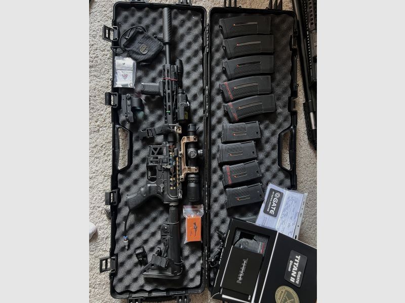 King Arms M4 mit Gate Pulsar S komplettpaket