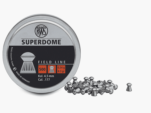 RWS S-DOME Diabolo 4,5 mm 0,54 g 500 unidades