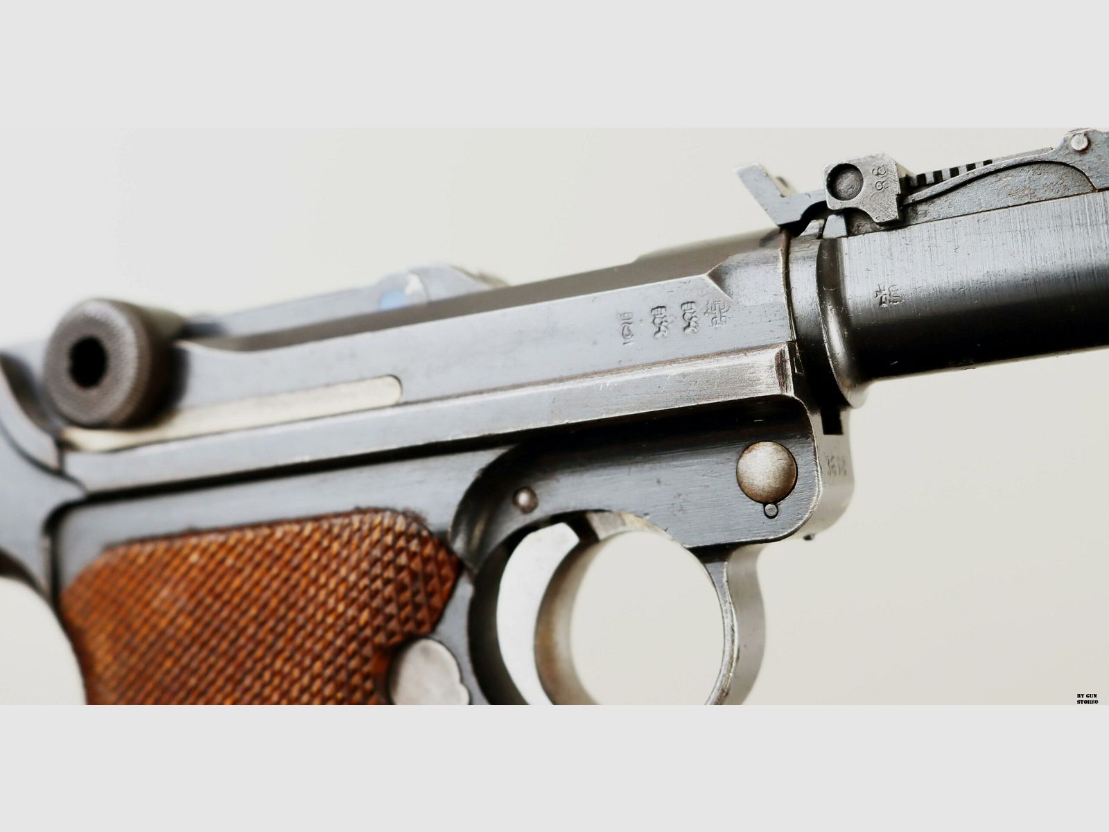 Pistolet DWM mod. LP08 kal. 9×19 para nr. seryjny 3698, zdjęcie 13 z 21