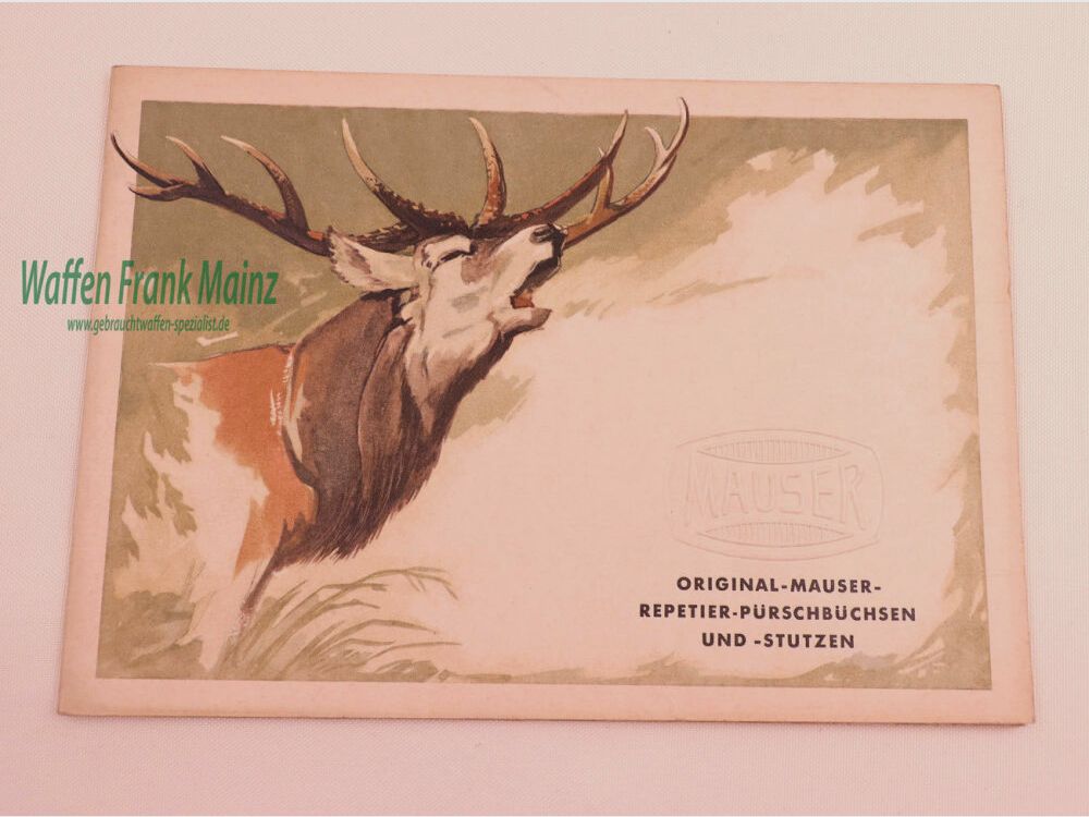 Mauser Bedienungsanleitung