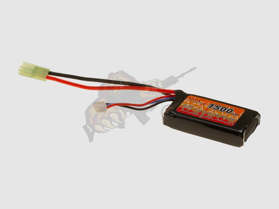 LiPo 7.4V 1500mAh 20C - Mini Tamiya - VB Power