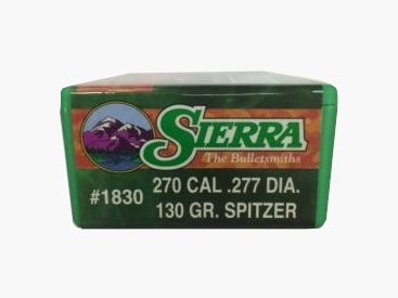 OGIVA SIERRA 270 CAL. 277″ 130GR SP PRO-HUNTER