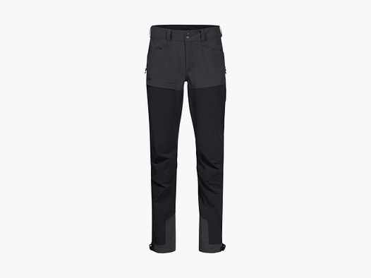 Bergans Bekkely Hybrid Hose Damen Black/Solid Charcoal XL