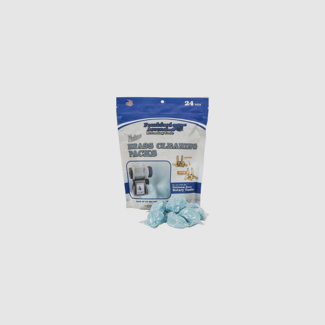 Frankford Arsenal Platinum Series 24 Piece InstaClean Case Cleaning Solution, image 1 of 3