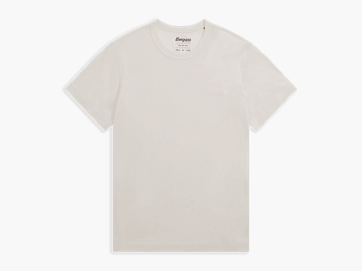 Bergans Logo Merino Tee Women Vanilla White M