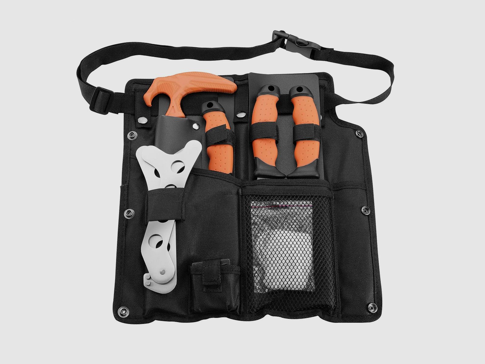 PUMA TEC 6-piece butcher knife set with nylon case