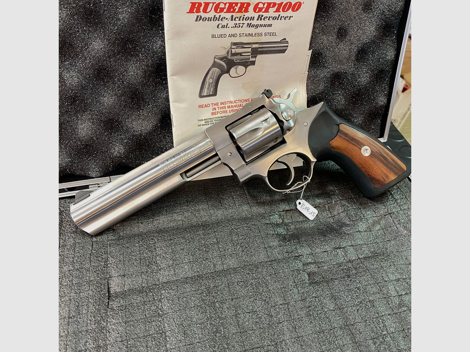 Ruger GP100 357m revolver F19-15