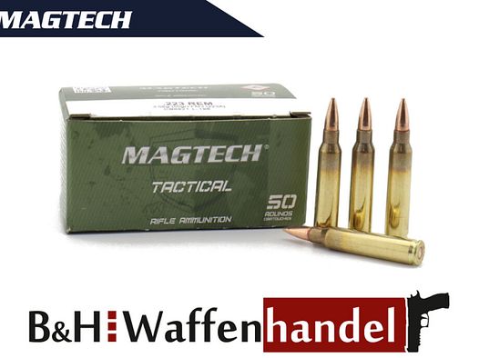 Magtech	 50 Schuss .223 Rem. 55gr. / 3,56g Tactical FMJ