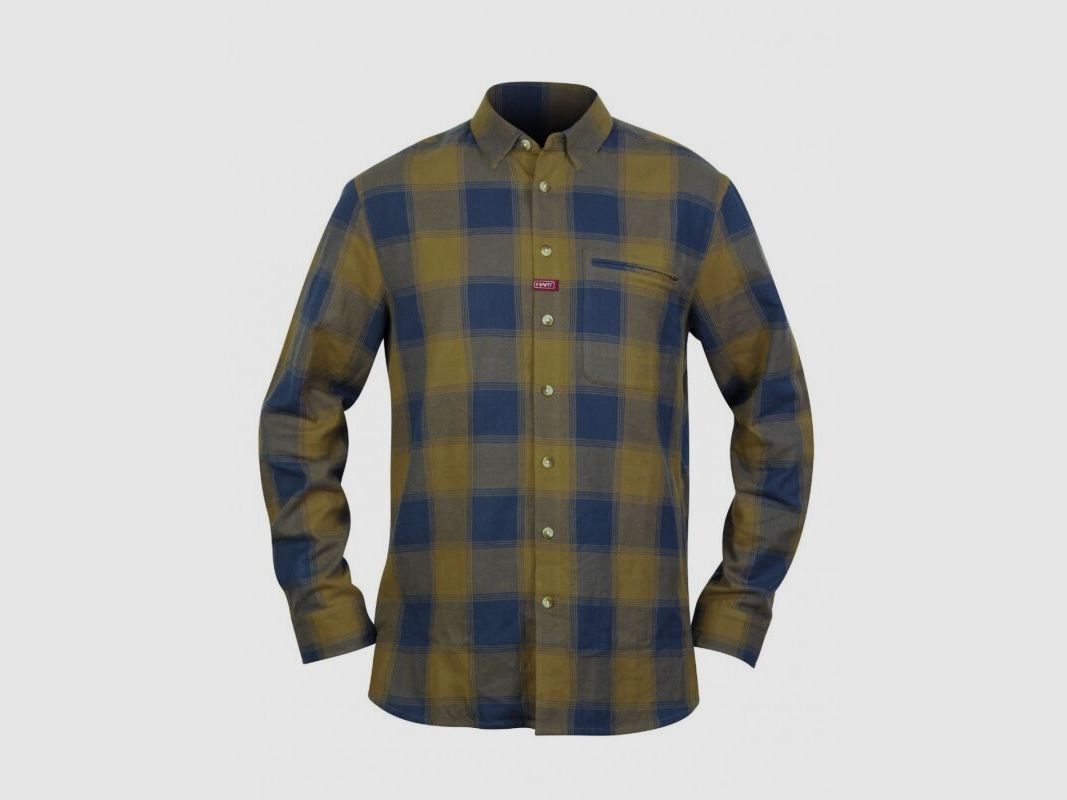Hart Herren Hemd Urbia Blue Checked
