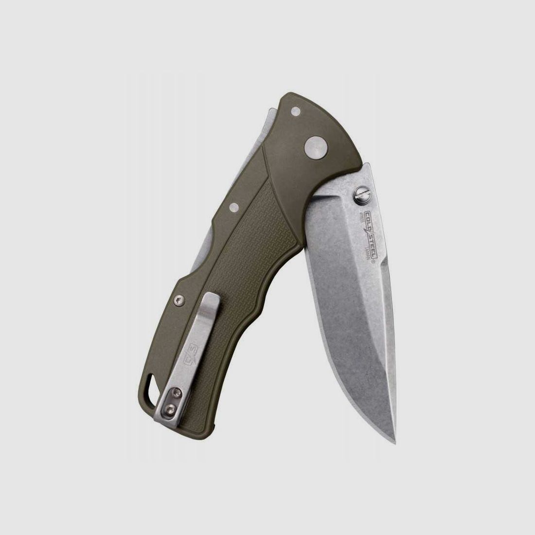 Cold Steel Verdict Taschenmesser, Spear Point, 4116SS, OD Green Griff