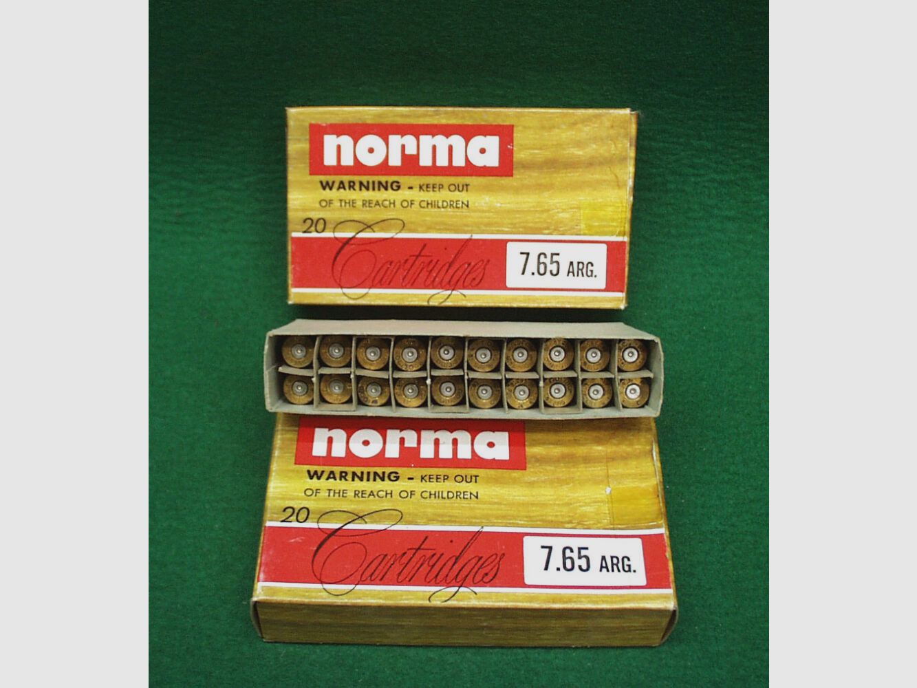norma cases 7.65 Arg., used
