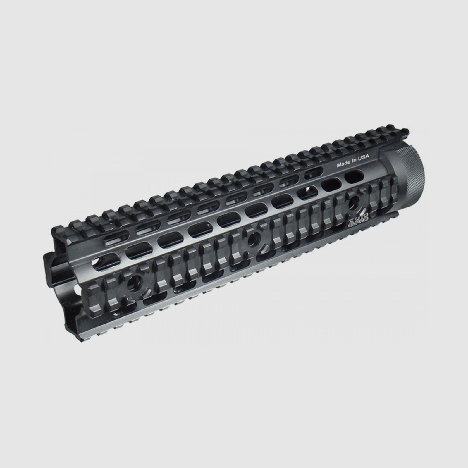 UTG PRO AR15 Mid Length 9" Free Float Quad Rail
