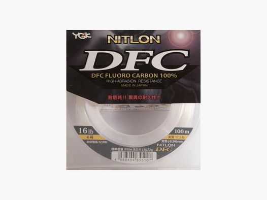 FLUOROCARBON YGK NITLON DFC 100M
