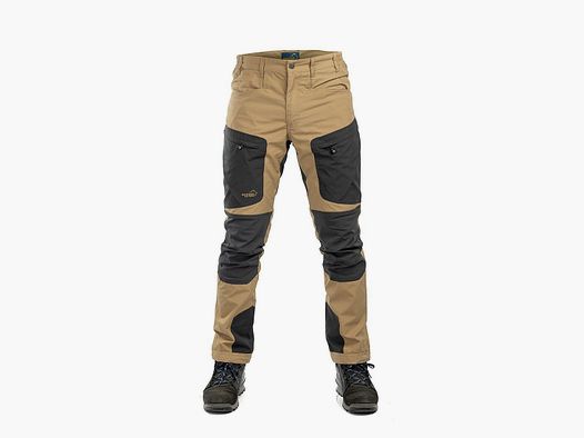 Arrak Outdoor Active Stretch Hose Herren Lang Khaki - 60L