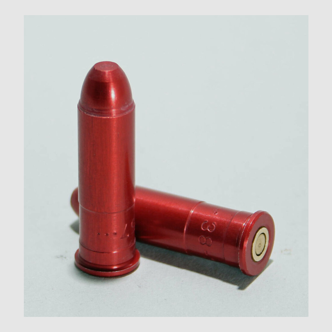 Accesorios de armas cartucho de amortiguación Alu cal. 38 Spec- 357 Mag 2 pcs cartuchos de amortiguación