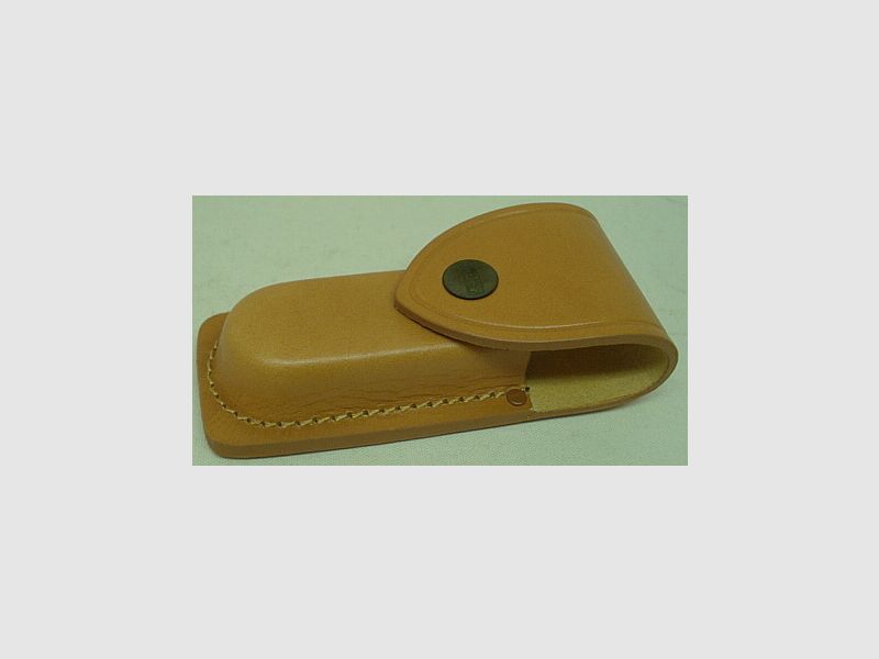 Lederetui braun - Grifflänge max. 110x30x18mm