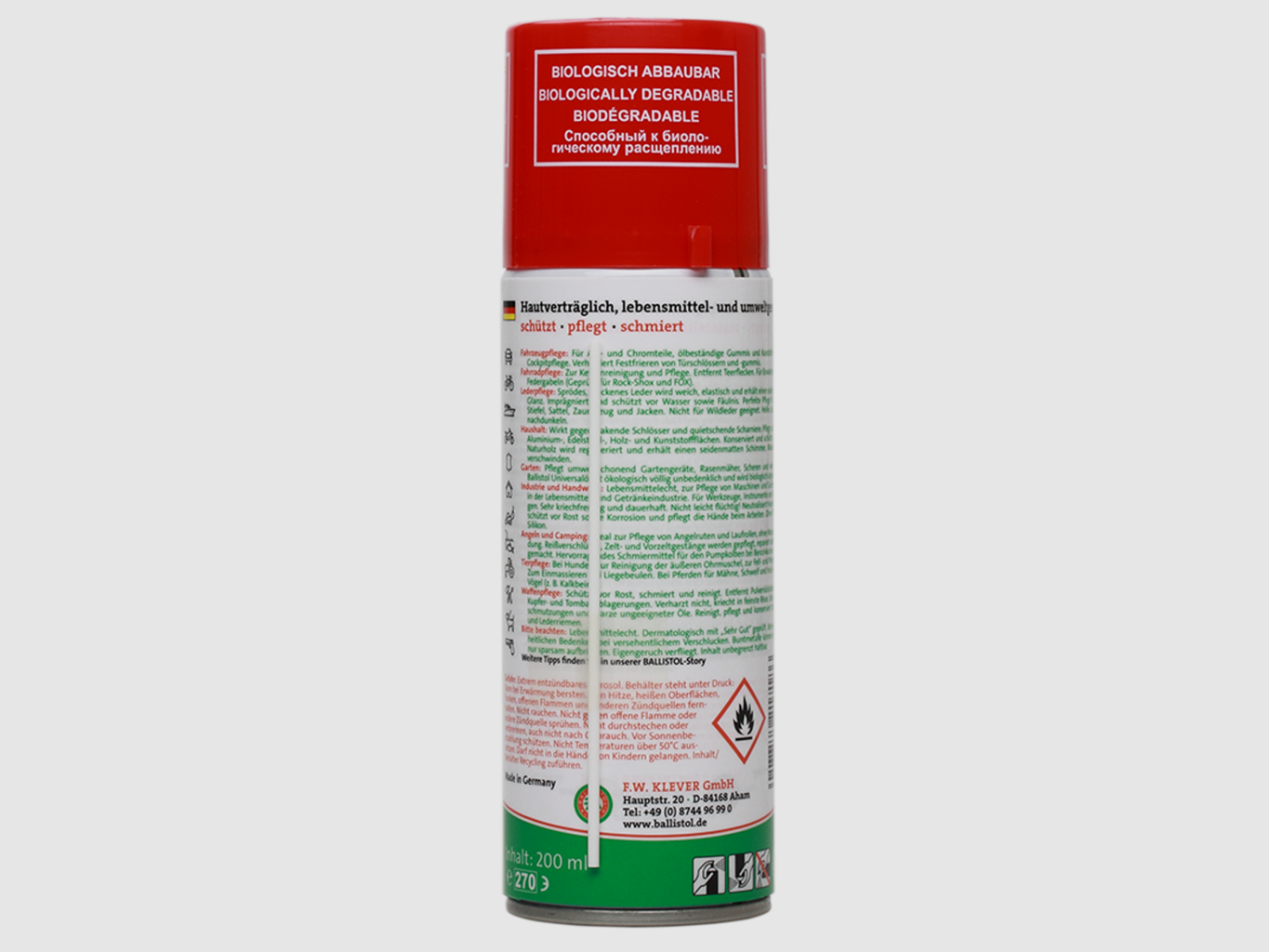 Ballistol Olio Universale Spray 50ml, immagine 2 di 2
