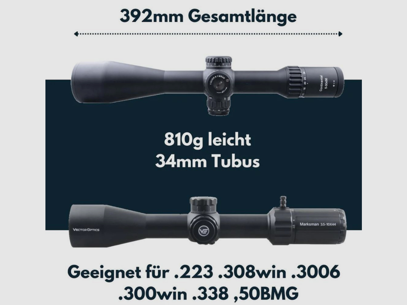 Vector Optics Continental x6 5-30x56 Scope