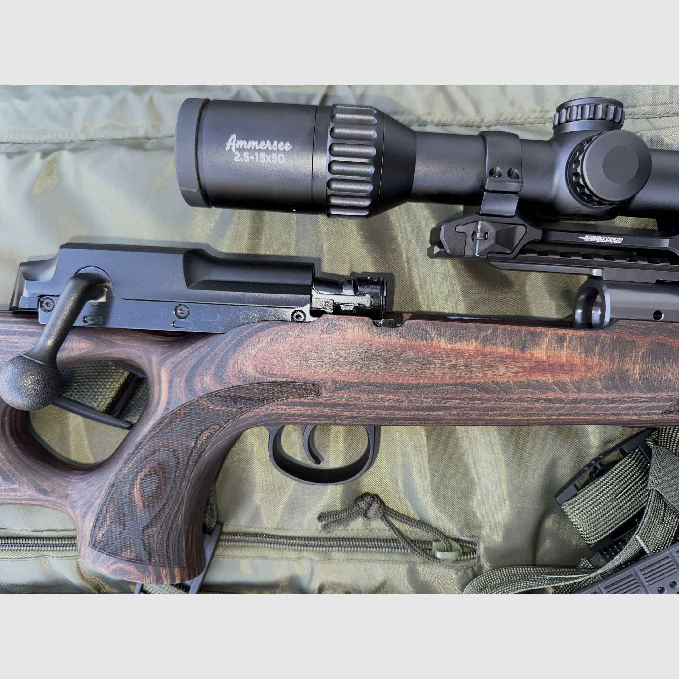 Mauser M25 Max .308 Win. komplet z lunetą celowniczą, szybkozłączem i tłumikiem, nowy 09/2026, zdjęcie 3 z 14