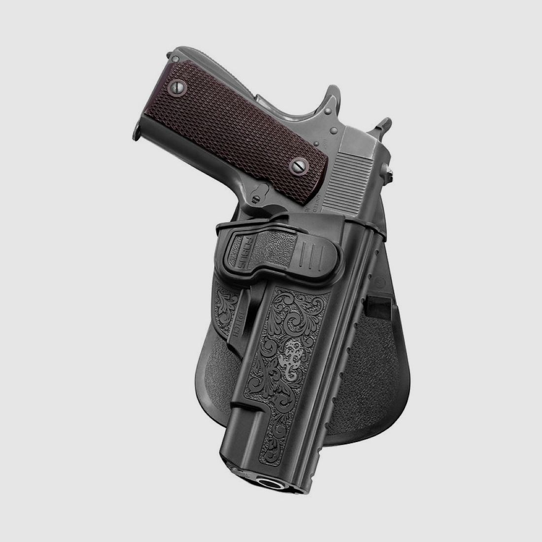 Fobus Paddle Trigger Locking Holster RT für die meisten 1911 Modelle ohne Schiene
