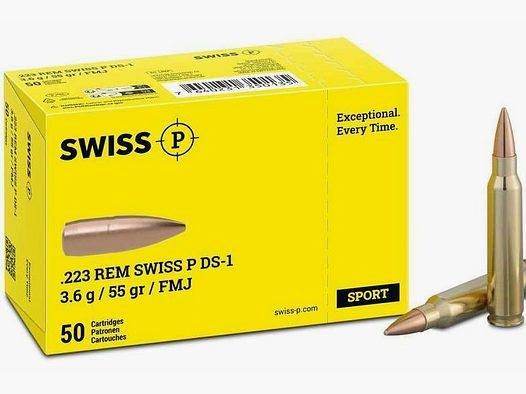 SWISS P .223 Rem. DS-1 3,6g/55gr