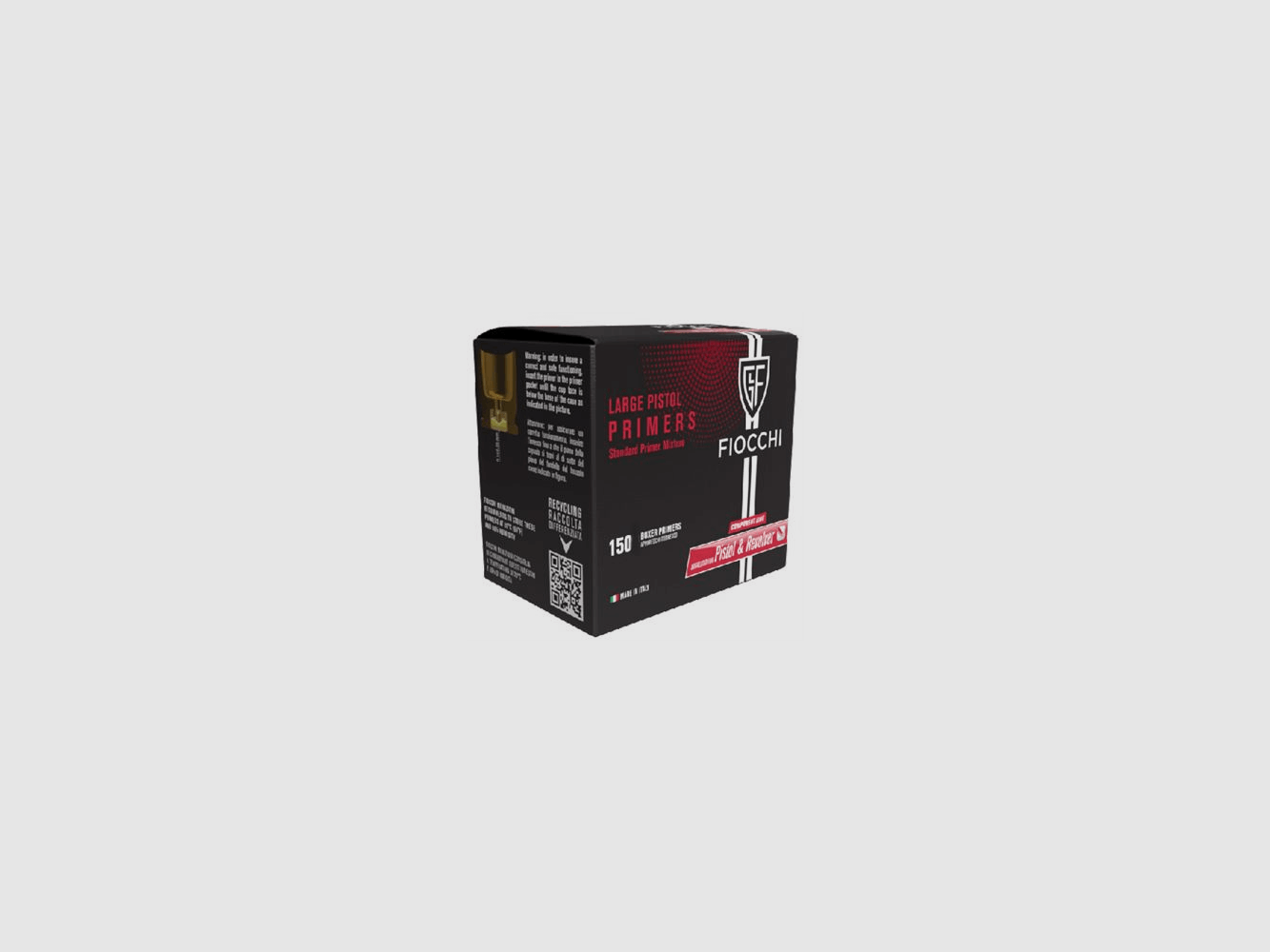 FIOCCHI ONTSTEKHULZEN 5,33mm Grote Pistool 150Stk