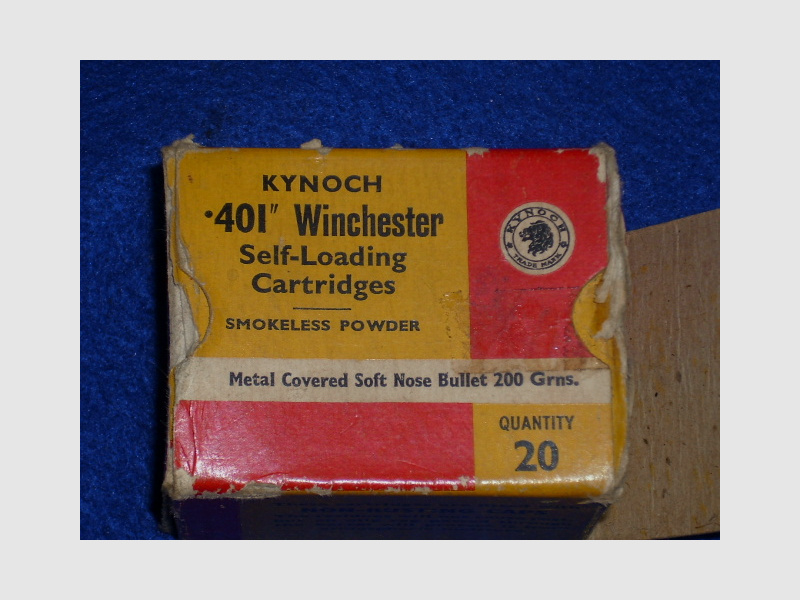 Schachtel 401 Winchester S.L.