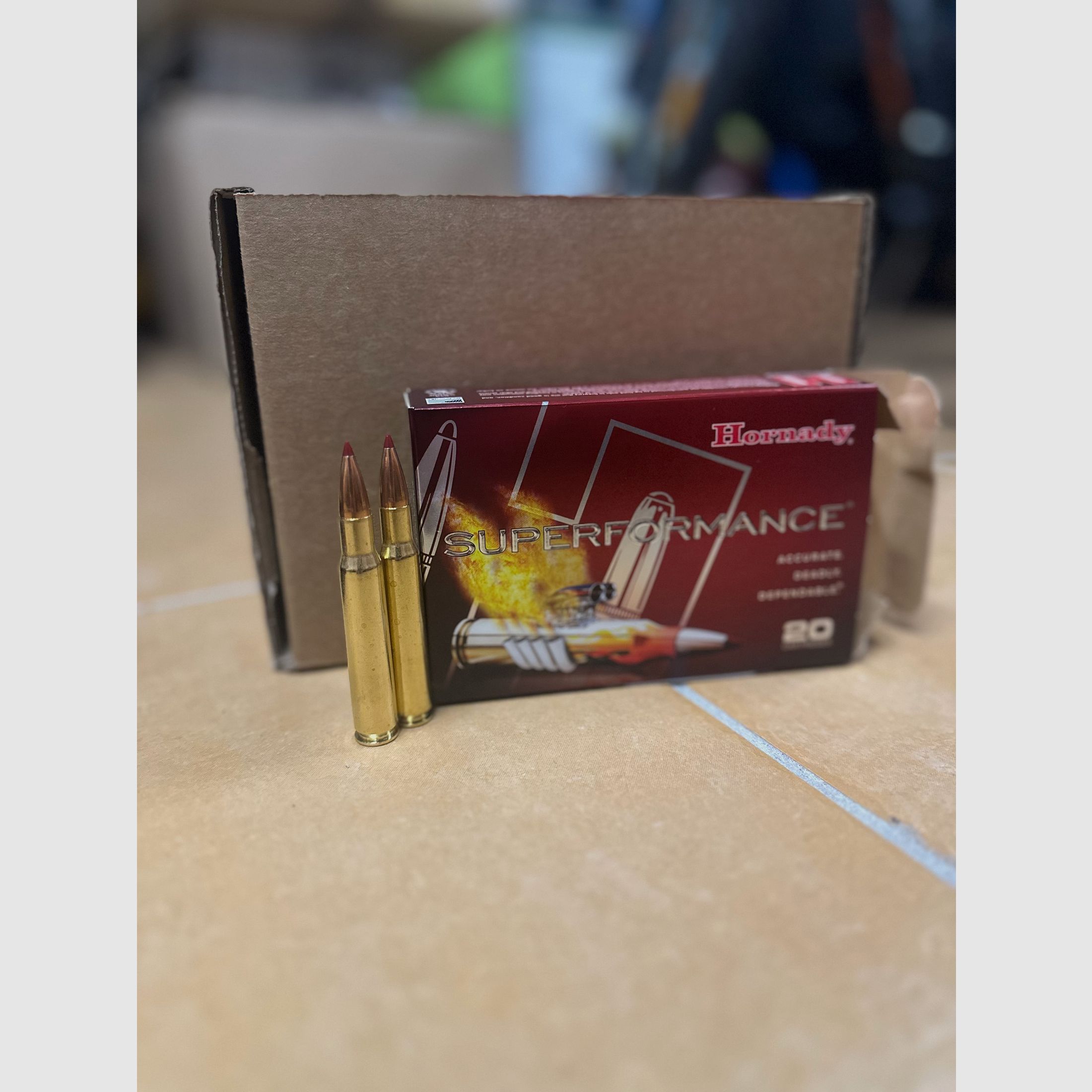 Hornady .30-06 Spr. Superformance® CX 10,7g/165grs. - 100 Schuss (5Packungen) 