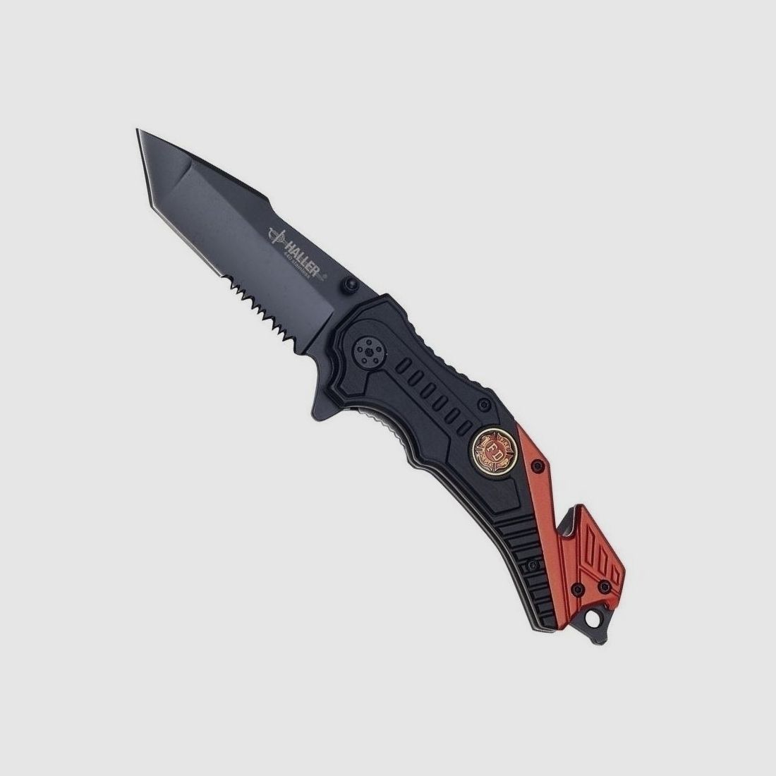 Rescue Taschenmesser IV schwarz rot