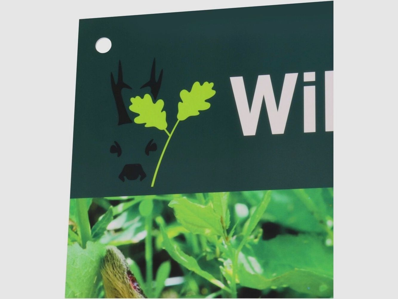 Waidgerechte Jagd Hinweisschild Wildruhezone - 3er-Pack, Bild 5 von 5
