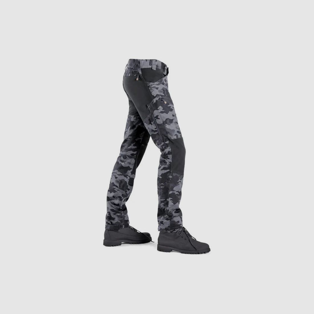 Haunter Nora Freizeithosen Männer Schwarz Camo