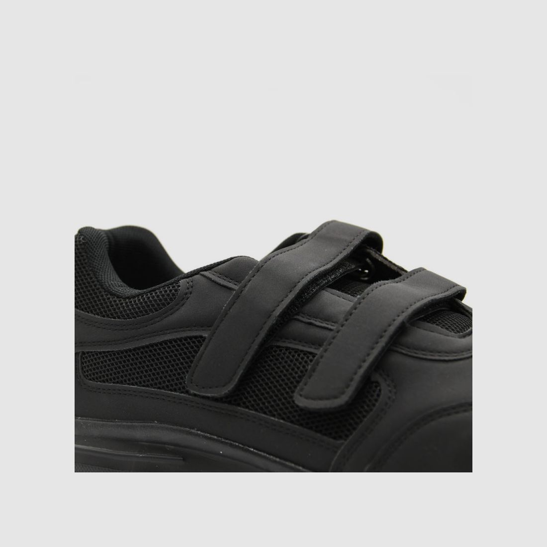 Schwarze synthetische Klettschuhe - Größen 40 bis 46, Bild 11 von 13